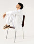 OVERSIZED TAILORED PANAMA BLAZER